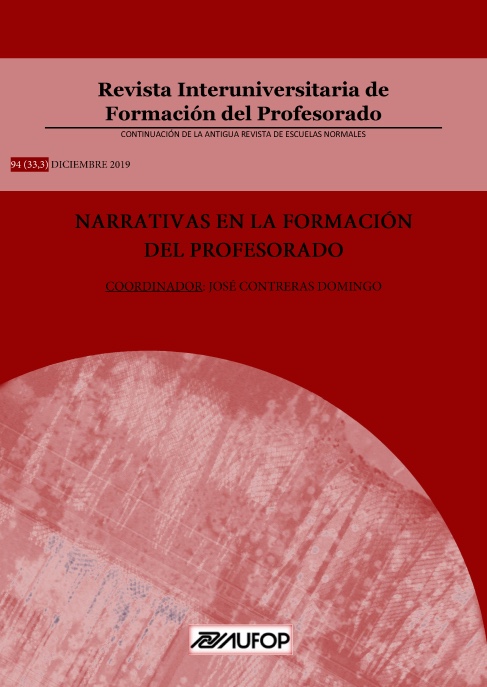 Revista Interuniversitaria de Formación del Profesorado. Vol. 33 Número 3 (2019)