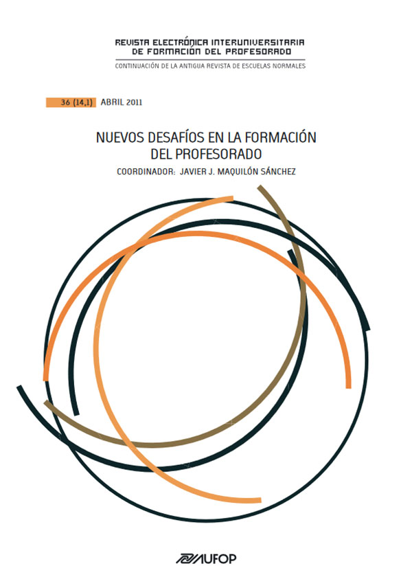 Revista Electrónica Interuniversitaria de Formación del Profesorado. Vol. 14 Número 1 (2011)