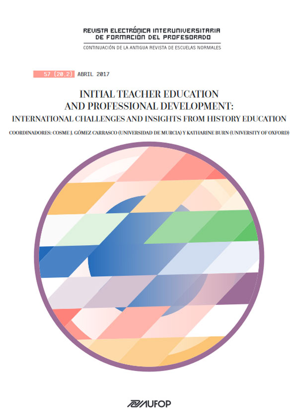 Revista Electrónica Interuniversitaria de Formación del Profesorado. Vol. 20 Número 2 (2017)